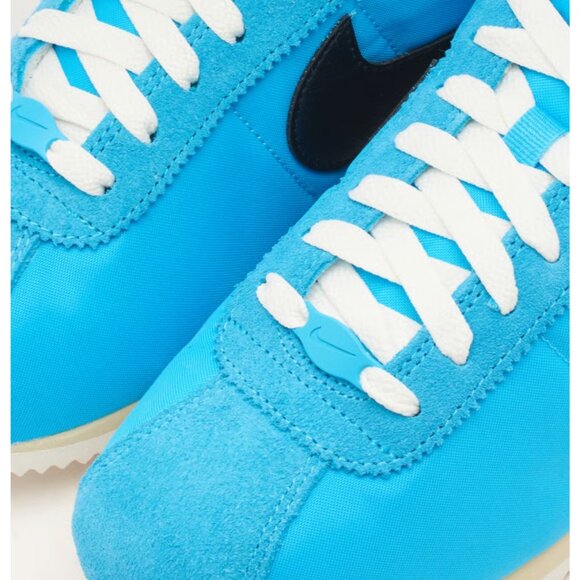 Nike Cortez TXT Men`s Casual Shoes Baltic Blue Black HF0263-401 NEW - Picture 11 of 11